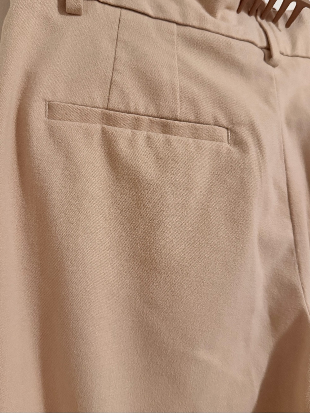 Banana Republic Women's Wide-Leg Pleated Trousers - Size 6 Petite - Beige - Picture 5 of 8
